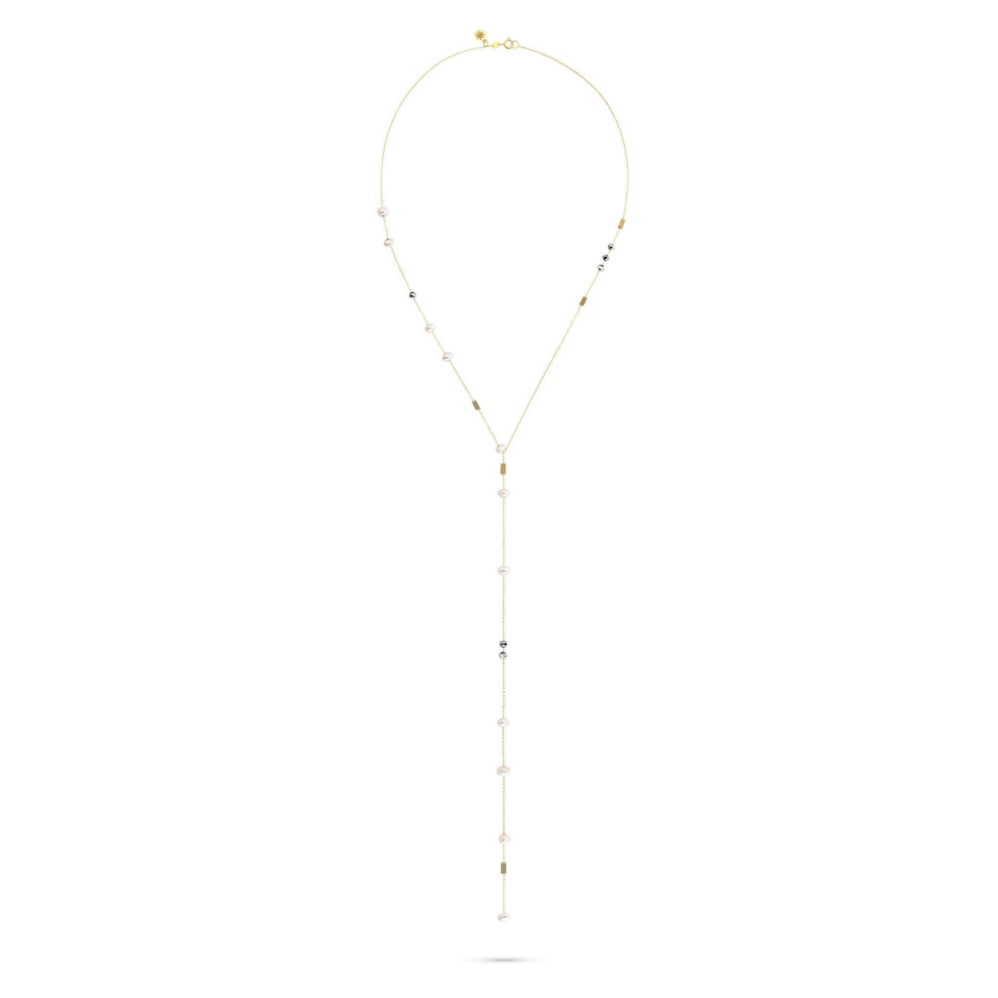 Pearl Lariat Necklace