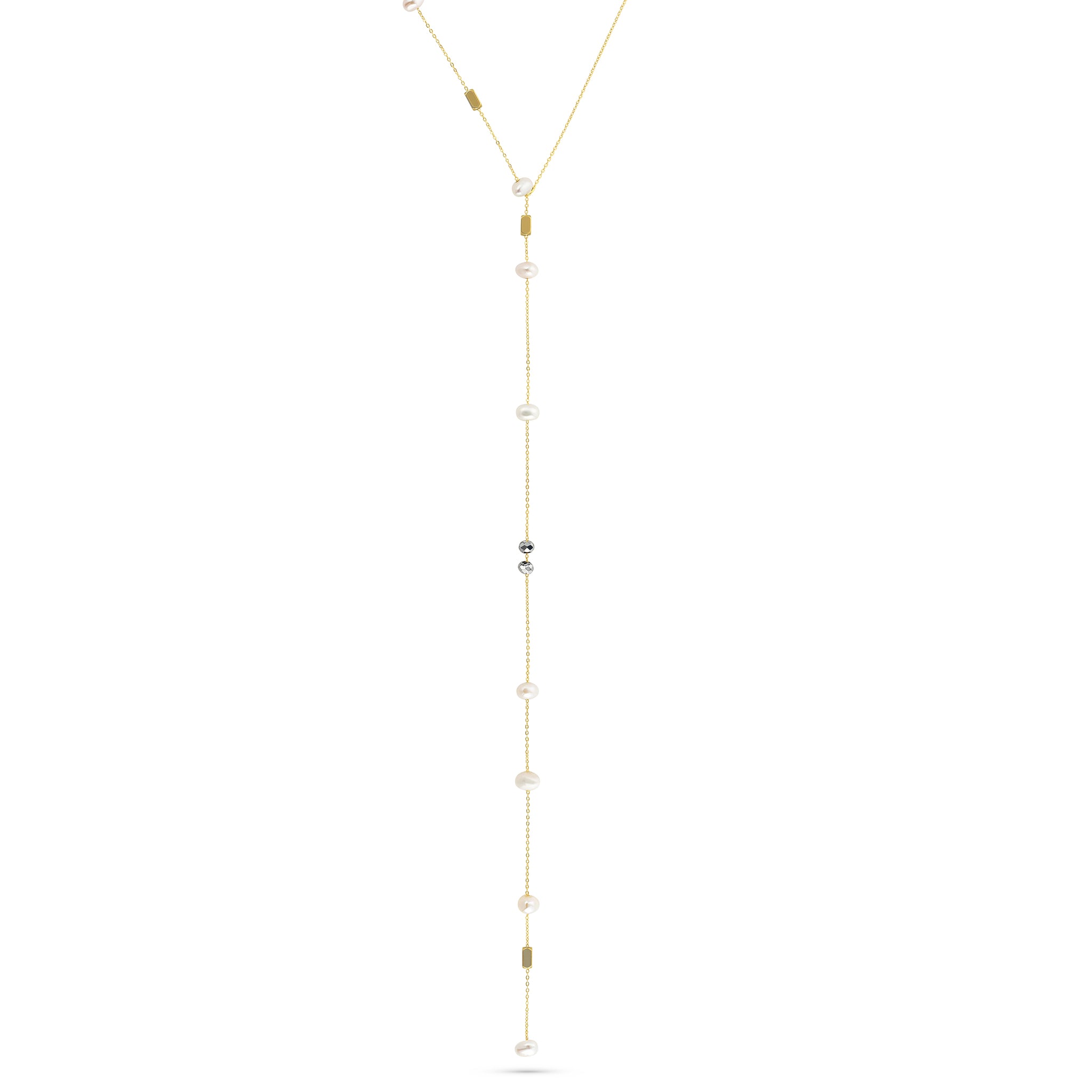 Pearl Lariat Necklace