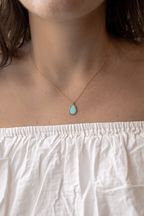 Turquoise Dew Necklace